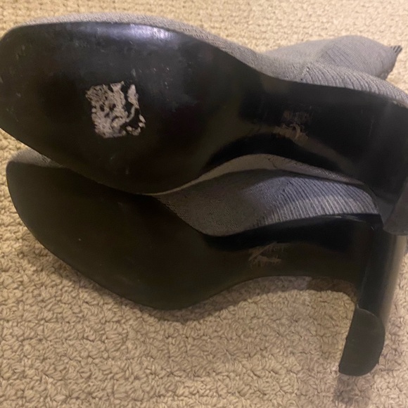 Rag and Bone Ellis Grey knit boot size 39 great condition - Picture 9 of 10